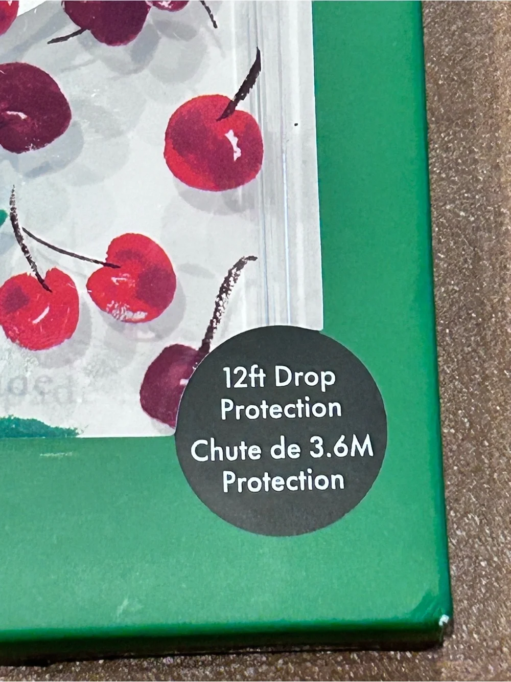 kate spade Clear Cherry Pattern iPhone 16 Pro Max Case MagSafe New in Box